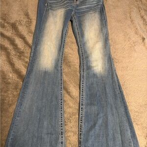 Miss Me Light Blue Flare Jeans